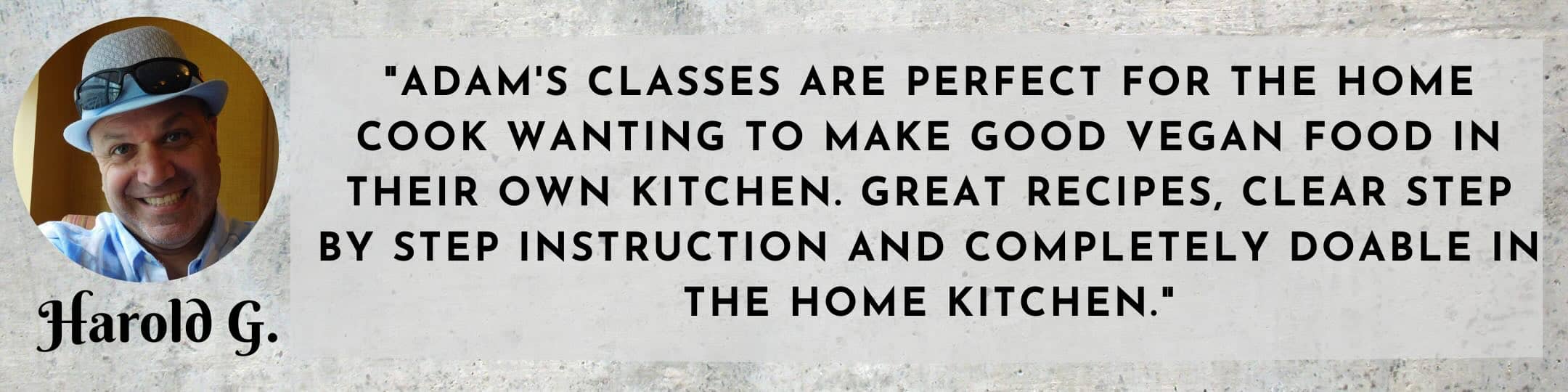 Online classes for home cooks, offering a perfect opportunity to learn vegan cooking.
