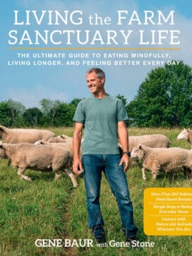 Living the farm sanctuary life with Adam Sobel by Gene Bauer.